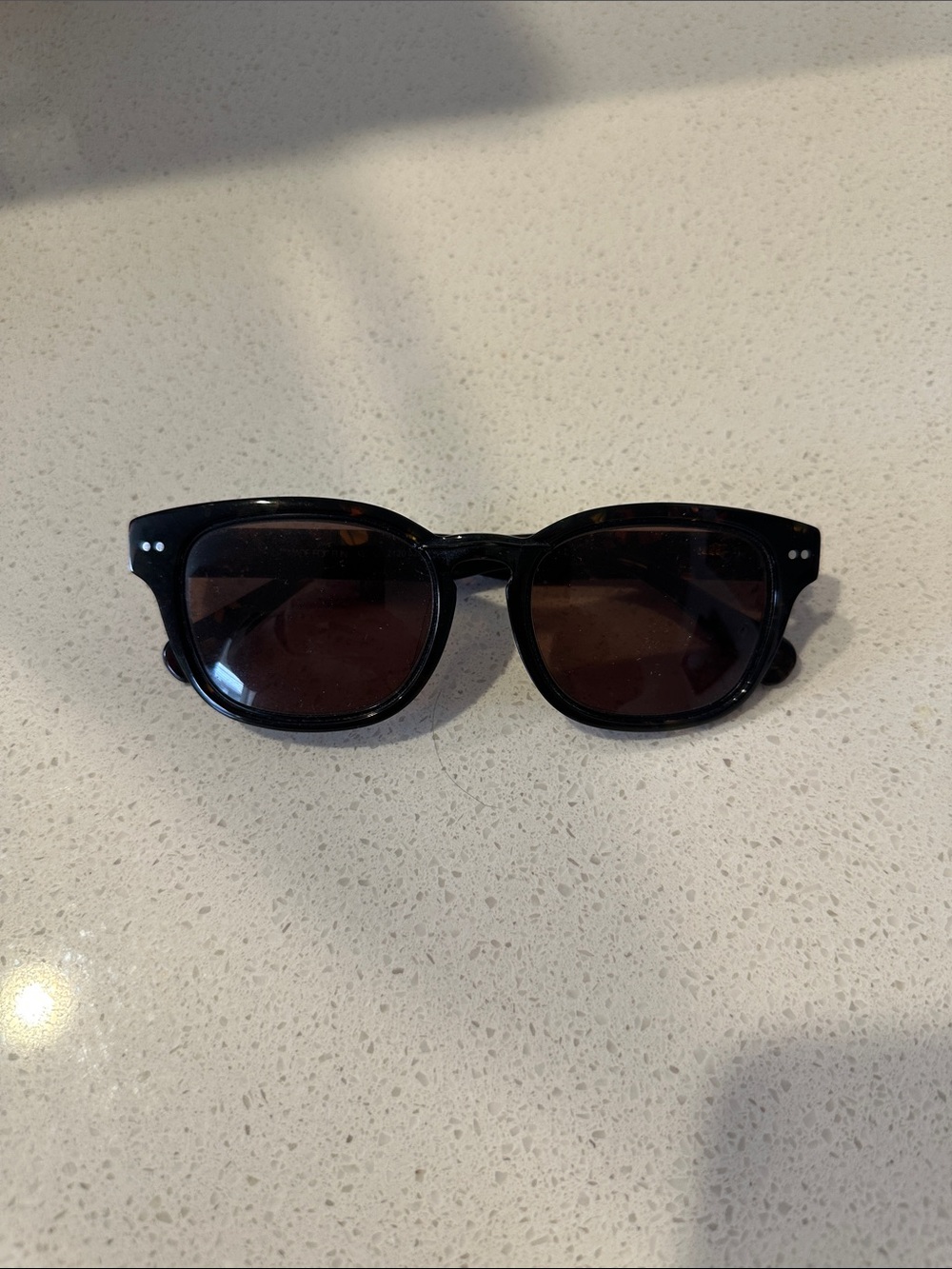 Classic Black Wayfarer Sunglasses
